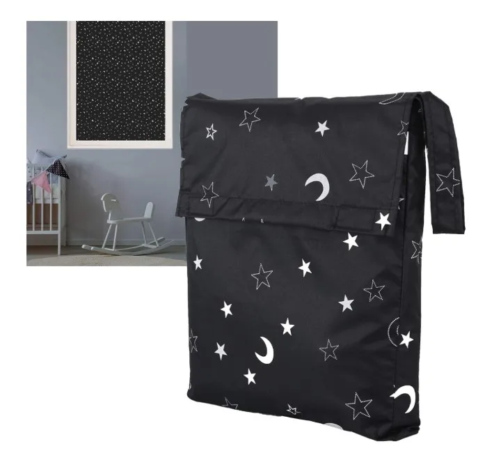 Portable Blackout Shades Curtains Temporary Blackout Blinds Clever Window Blackout Solution for Baby