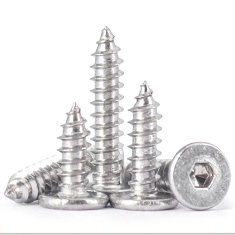 Stainless Steel Plain Allen Key L Key Screw Ultra Low profile Hex Socket Thin Head Cap Screw