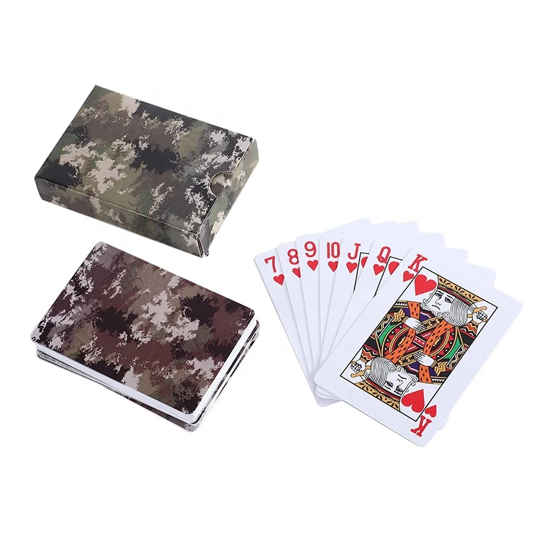 Customized design printed Personalized Waterproof Plastic Game card Wholesale Playing cards waterproof poker cards
