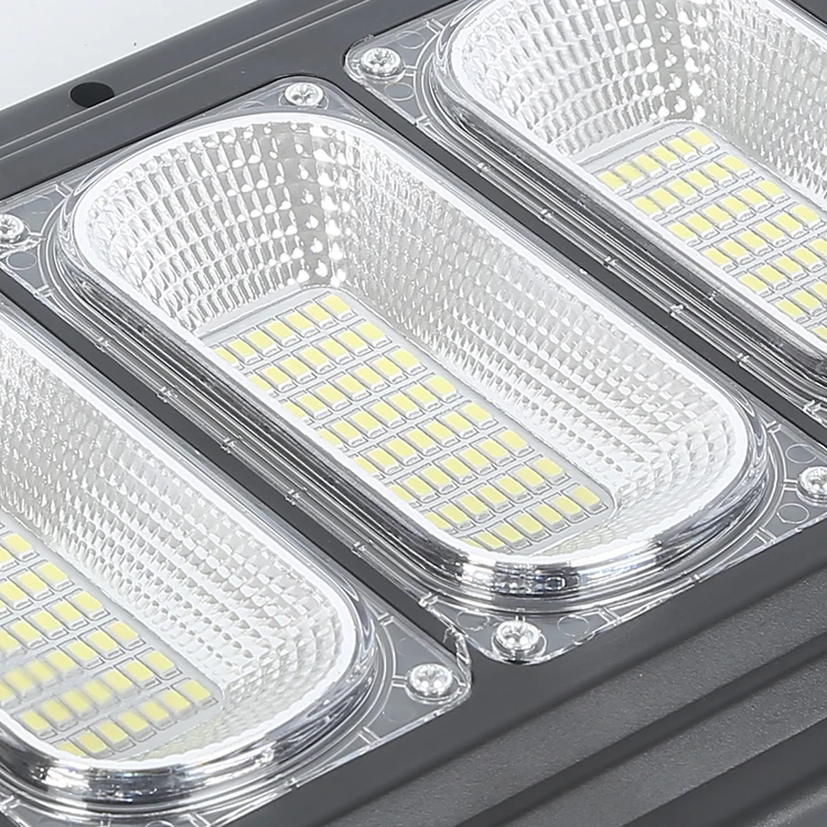 High Power Lithium Battery Smart Motion Sensor 50w 100w 150w 200w 250w 300w All In One Solar Led Street Light