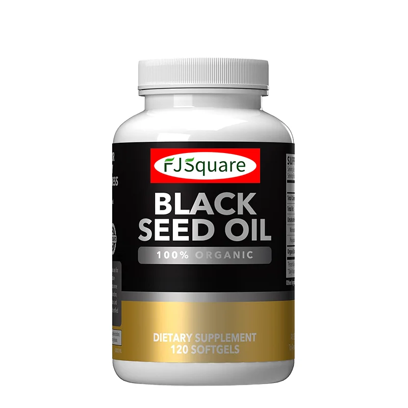 Best Vegan Extra Virgin Black Seed Oil Nigella Sativa Softgels Capsules Private Label Herbal Supplements in Bulk