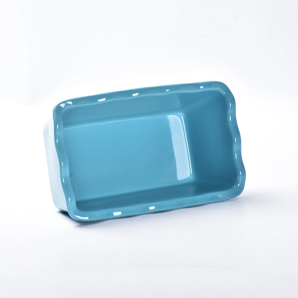 Домашняя Красивая посуда от производителя керамическая безопасная Большая сковорода для выпечки