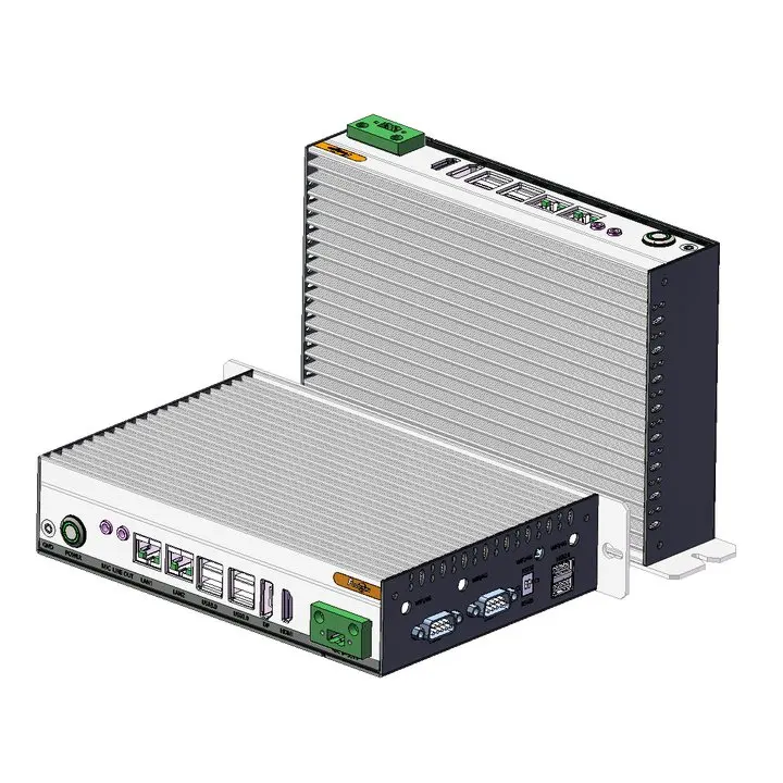 New Core 11th 14th Mini Industrial pc stick i5 i7 Tiger lake Small ITX Barebone 6COM fanless Mini Computer pc Support Linux Host