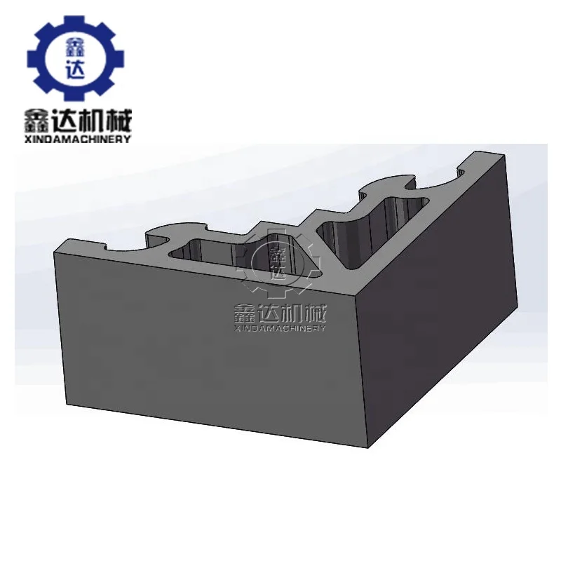 Manual Semi Automatic Interlocking Hourdis Smart Habiterra Paver Hollow Cement Concrete Block Making Machine for Concrete Block