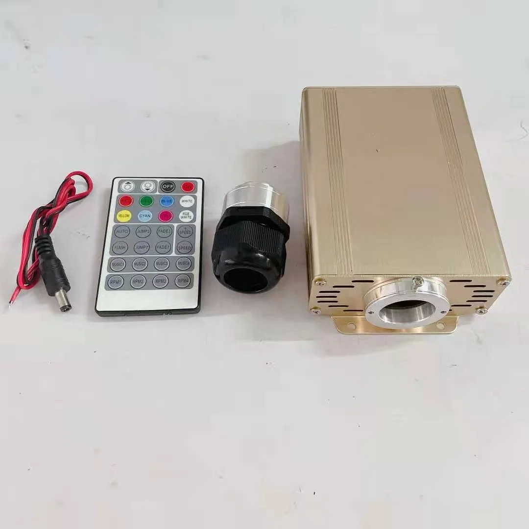 12 В постоянного тока Золотой корпус 16 Вт RGBW светодиодный светильник двигатель для украшения крыши автомобиля