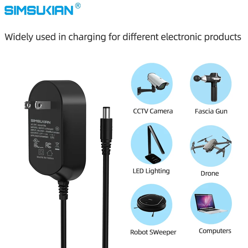 dc motor power adapter actiontec 12 volt gx12 12v 3amp power adapter green led ul fcc