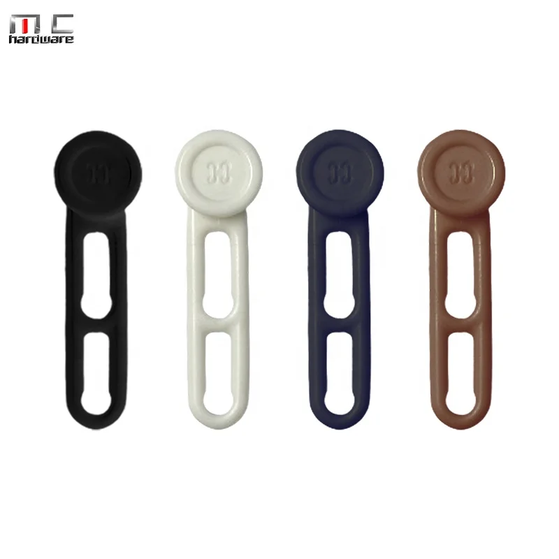 Wholesale Gadgets Rigid Plastic Accessories for Clothes Button Garment Accessories Denim Button Extender Shirt Button Extenders
