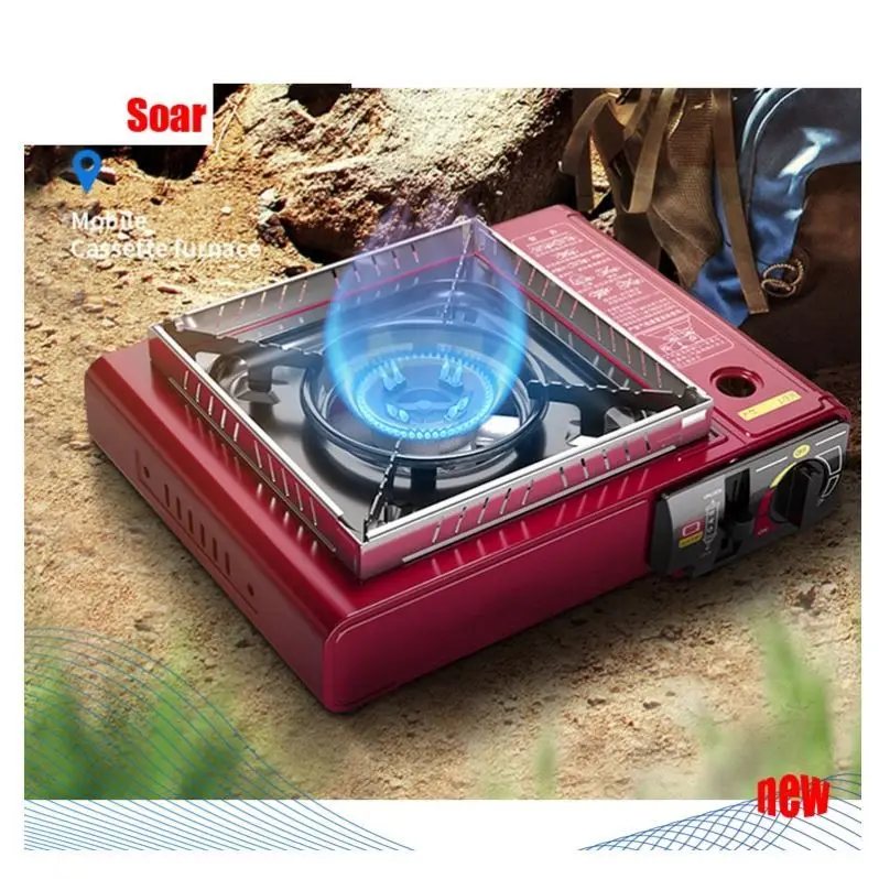 Amazon hot selling portable mini cooking plate stove heater gas for camping