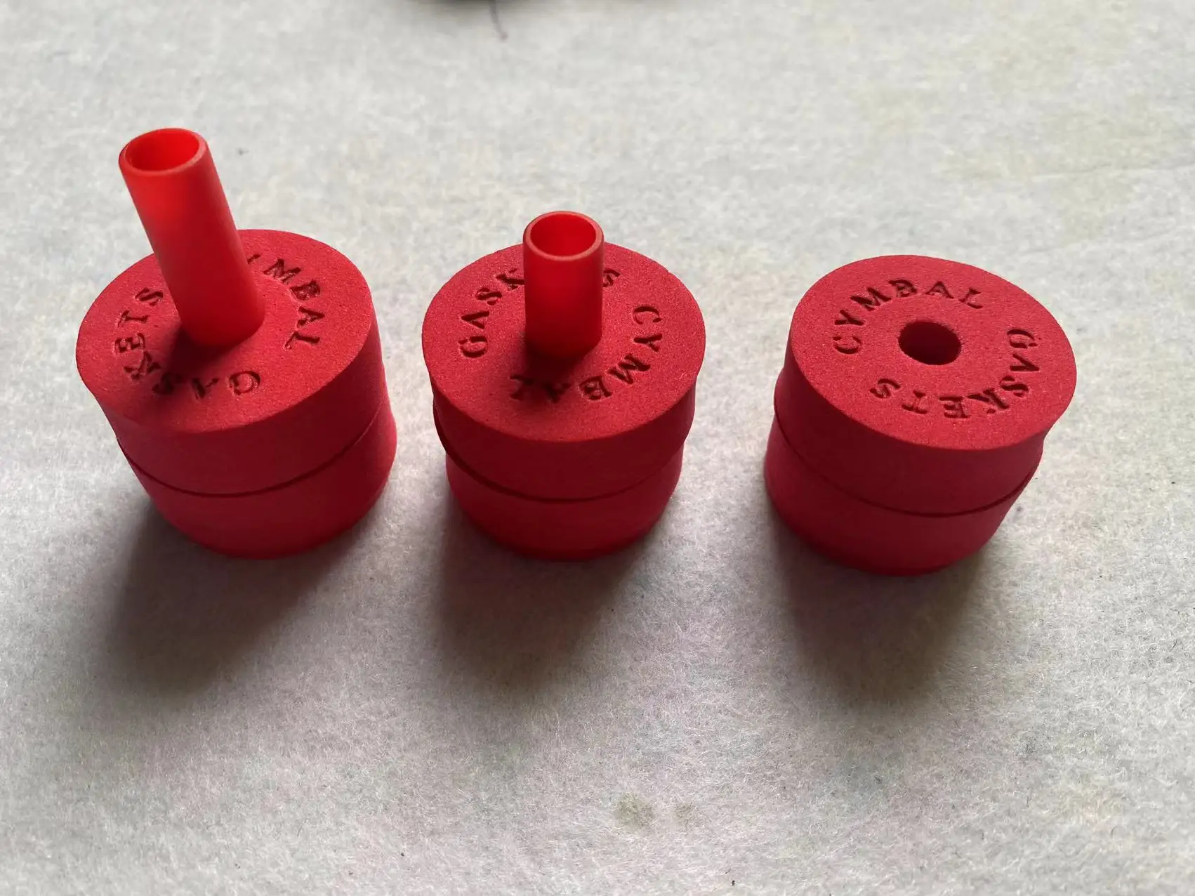 Medium Drum Cymbal Replacement Accessories Drum Cymbal Sleeves Felt Pad Cymbal gaskets For Drum Replacement Accessories Parts