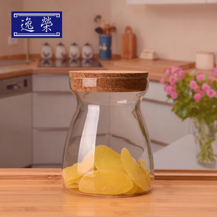 Прозрачные стеклянные удобные контейнеры для пудинга банки специй джема меда йогурта 700 мл с крышками