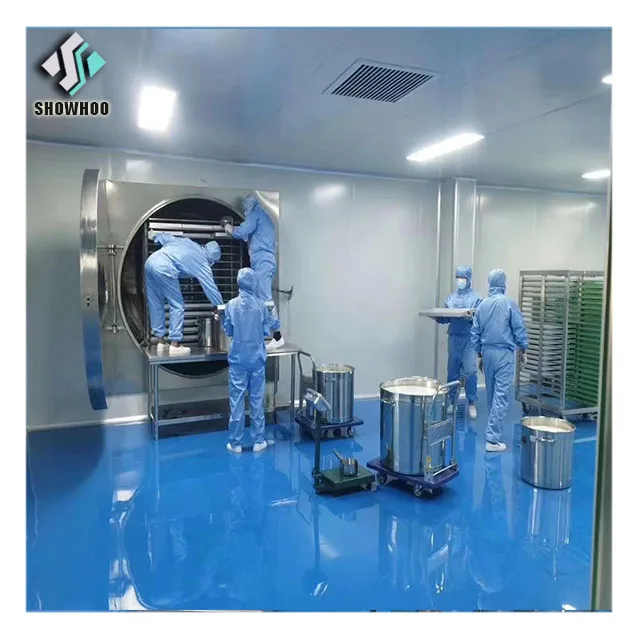 large-scale steel structure prefabricated milk parlor  prebuilt yogurt/juice/pure water processing plant shed house building