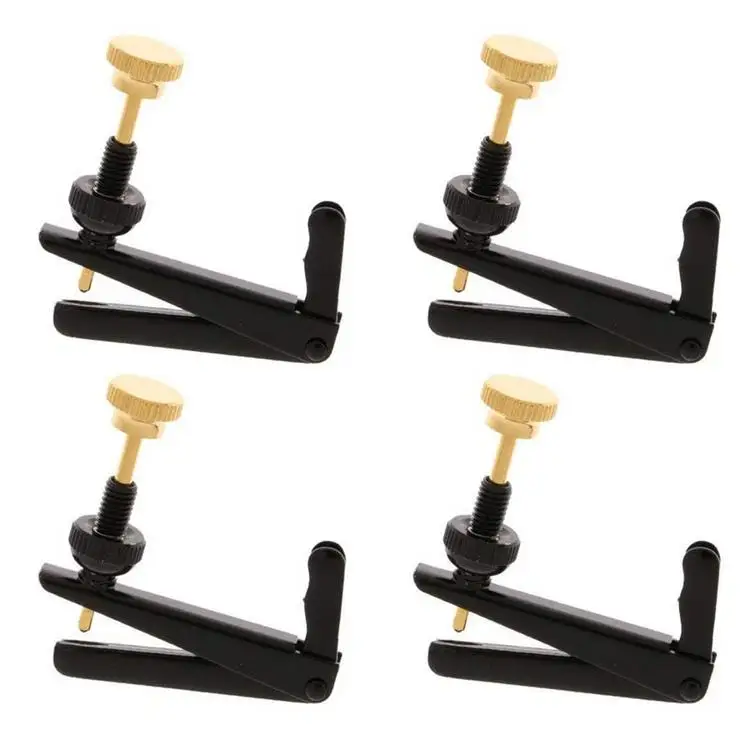 
4 Pack 3/4-4/4 Cello String Fine Tuners Instrument Accessory 