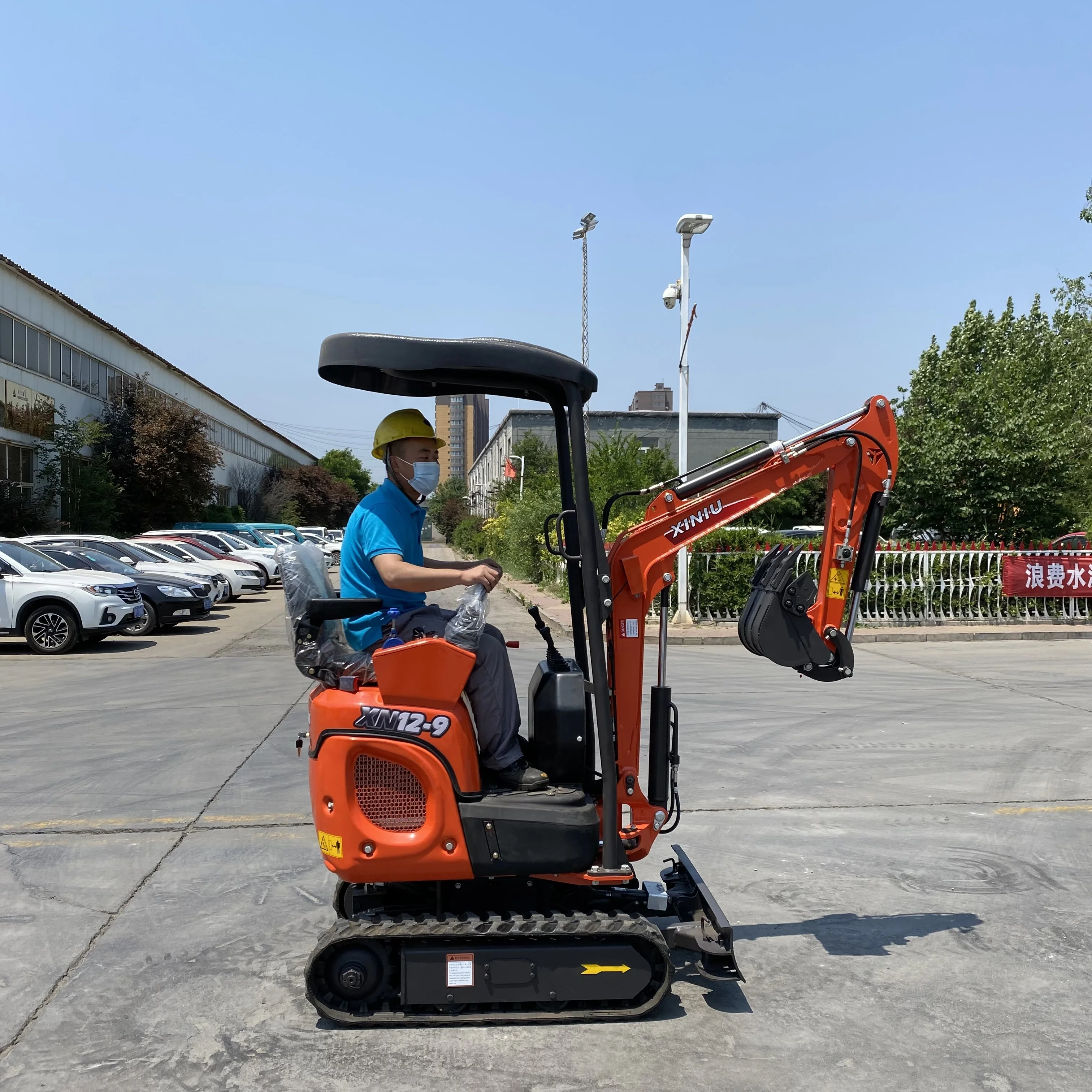 1200Kg Hydraulic Mini Excavator Mini Digger Bagger With Competitive Prices Meet CE/EPA/Euro 5 Emission