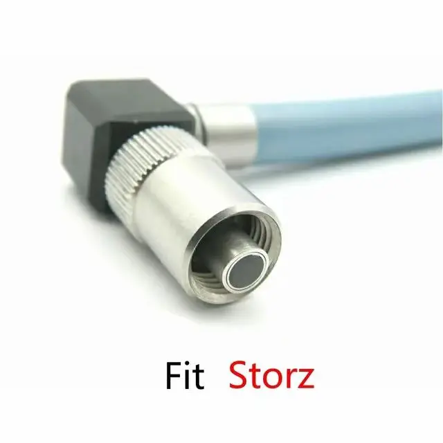4mm 2.5Meter Storz Wolf Olympus Stryker Medical Equipment Right Angle Design High Transmittance Light Optic Fiber