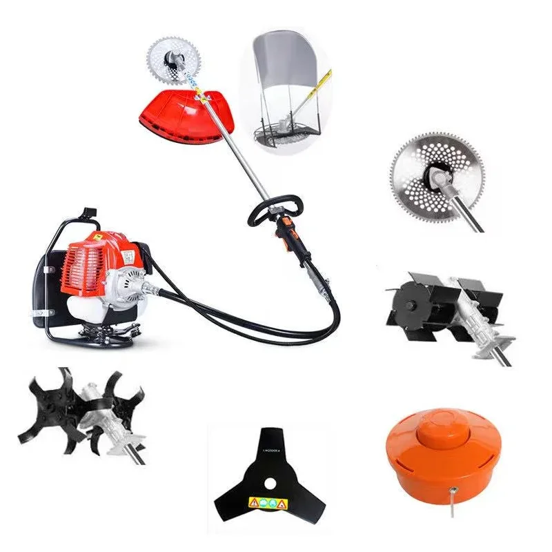 Pruning Expert cutting garden garden gasoline tea grass cutter 7 8 9 hp gasoline robot lawn mower grass cutter