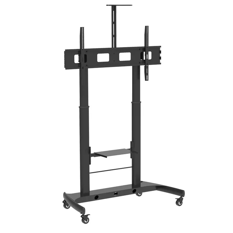 Телевизионная подставка для монитора 42-100 дюйма с регулировкой высоты и ручкой