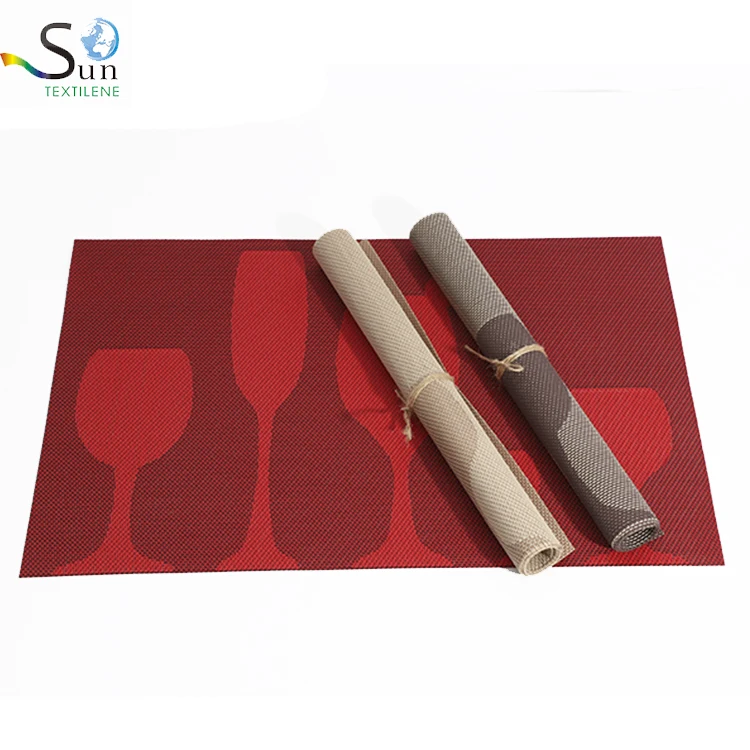PVC Placematollow Table Mat Coffee Table Placemats Decorative Kitchen Accessories