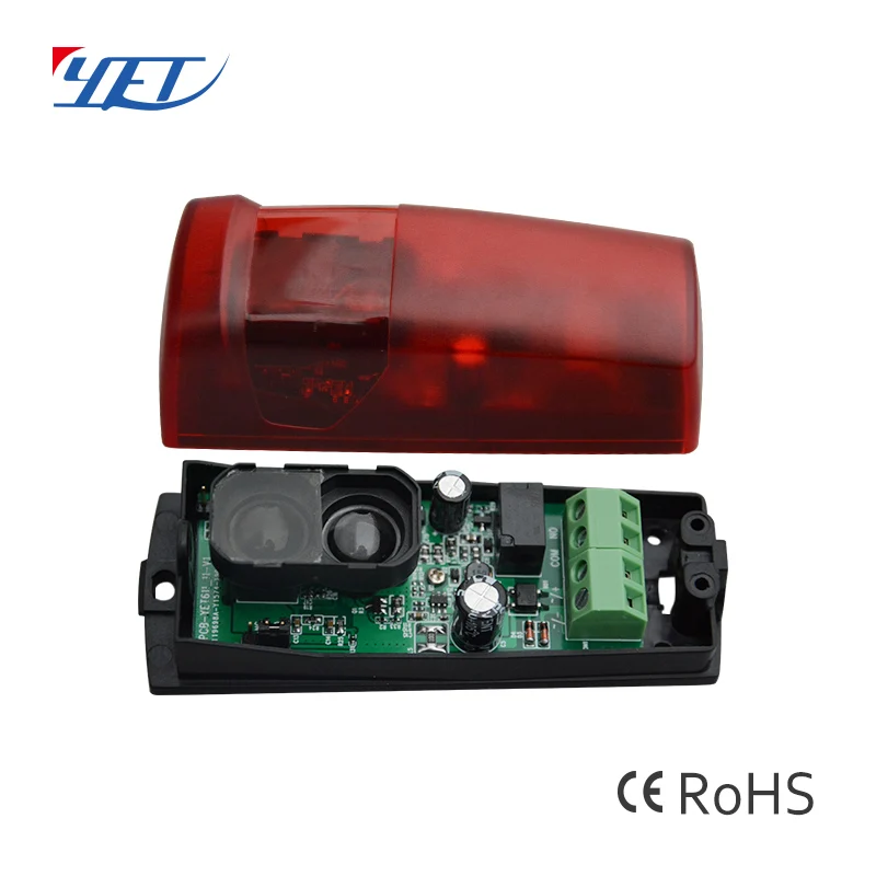YET611RI auto optical proximity led motion position door alarm sensors light smart 433 mhz ir ac remote control