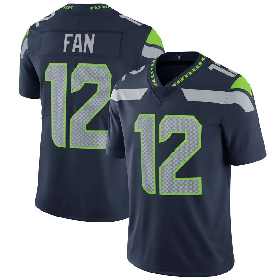 3 Russell Wilson Jersey 14 DK Metcalf 54 Bobby Wagner 16 Tyler Lockett 12#Fan Football Jerseys 49#GRIFFIN