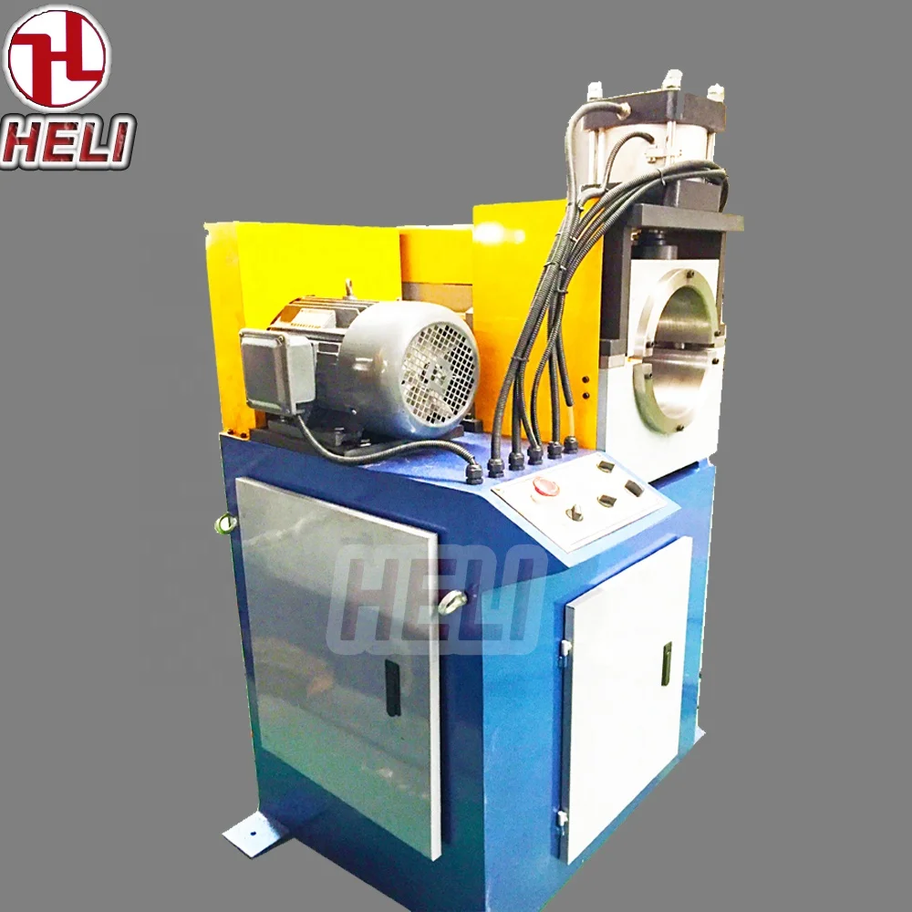 
50-110mm diameter hydraulic steel and stainless steel pipe bevell chamfering machine made in China 
