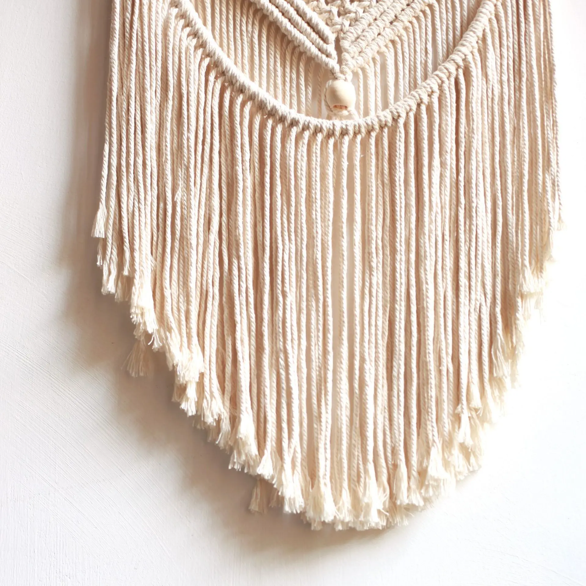 Handmade woven Tassel Tapestry Bedside Sofa Background Wall Art Decoration Wall Hanging Decor Tapestry