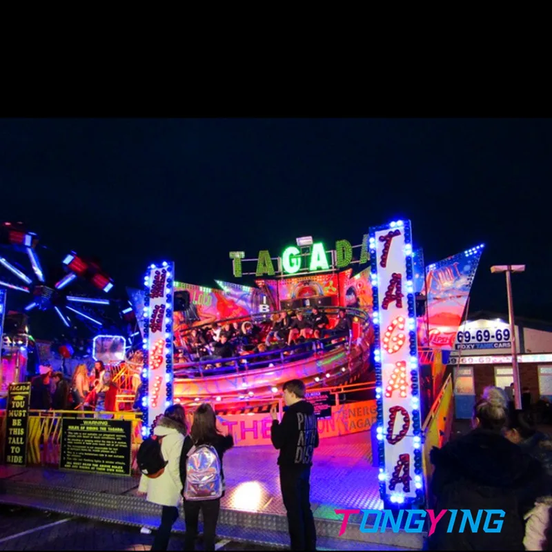 Funfair crazy 35 persons isco turntable Amusement park thrilling ride toys adults playground