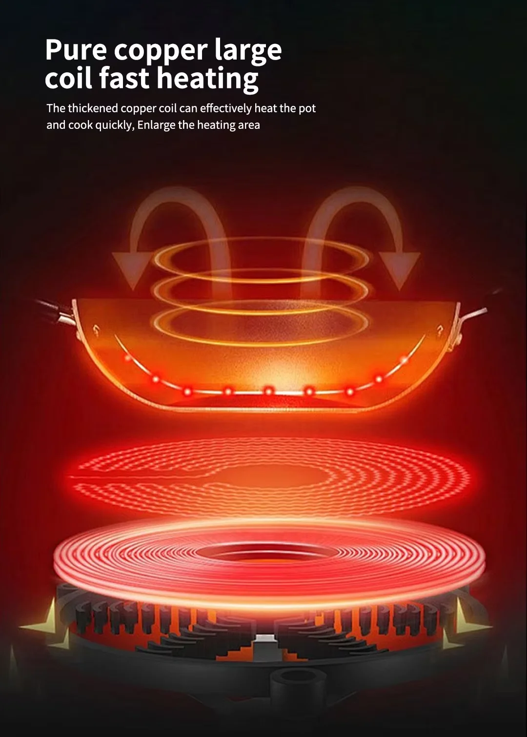 High quality 2400w/2800w single induction cooktop prestige infrared cooker electric stove with radiant coil burner