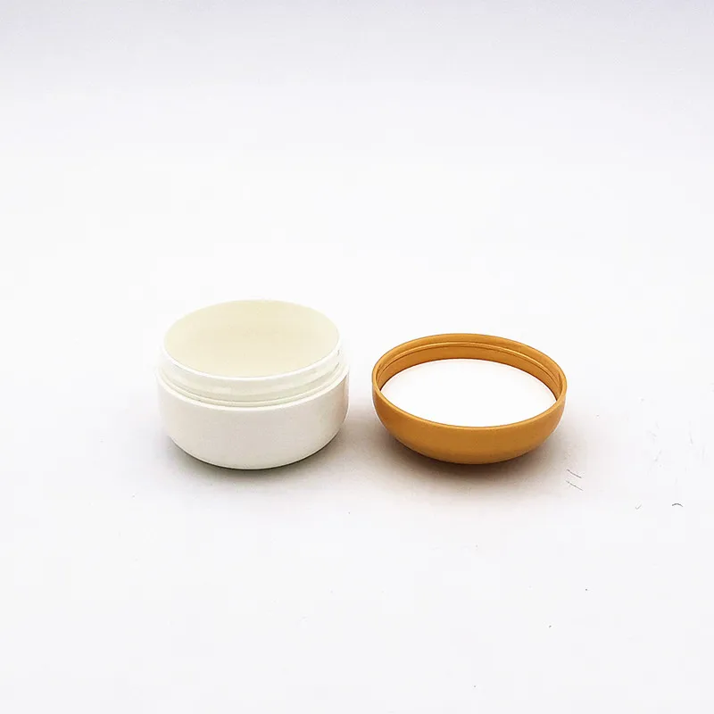 High Quality Round Shape Small Cosmetic Container PP Body Cream Jar 50g