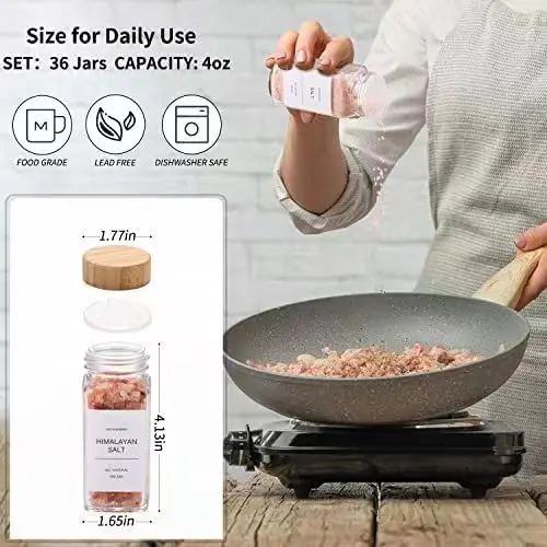 glass sprice jar sprice jars set sprice jar