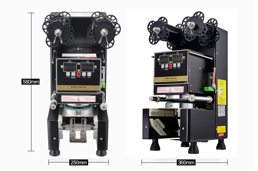 Automatic Milk Tea Equipment Condiment Cup Filling And Sealing Machine Bubble Tea Machine