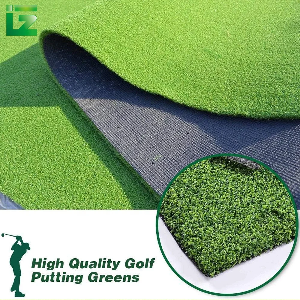 Manufacturers customized high-quality home garden lawn carpet artificial lawn golf mat green mini golf course.