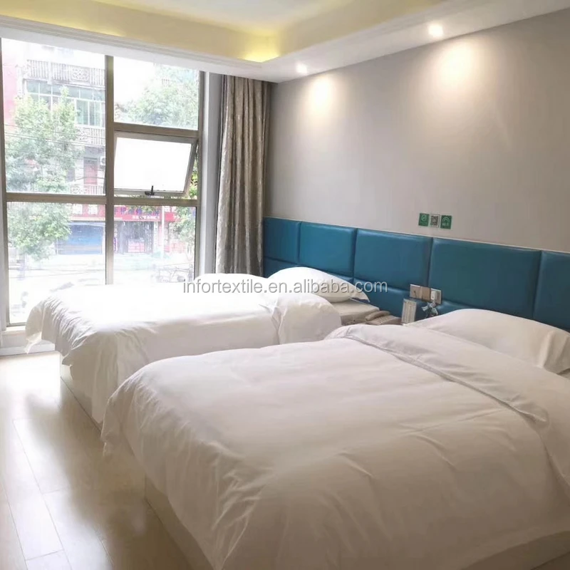 2022  hot sale  300TC Best quality 100% pima cotton fabric for hotel home bedding, bedding sheet