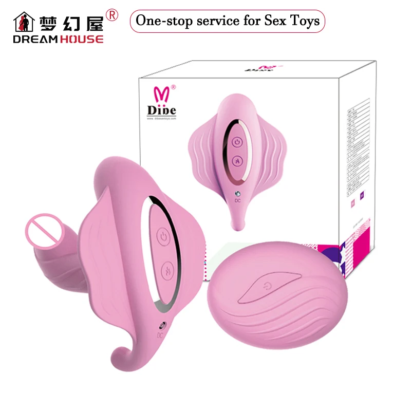 Silicone vibrators sex toys for woman female G spot massage remote control products butterfly shape