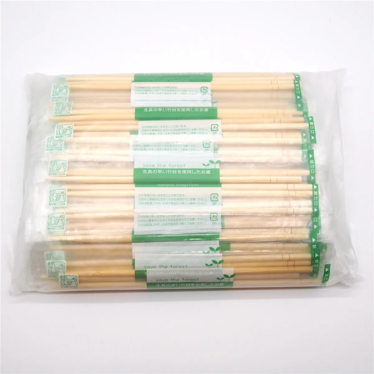 made in China Bamboo Chopsticks round custom disposable tableware eco-friendly Bamboo Chopsticks
