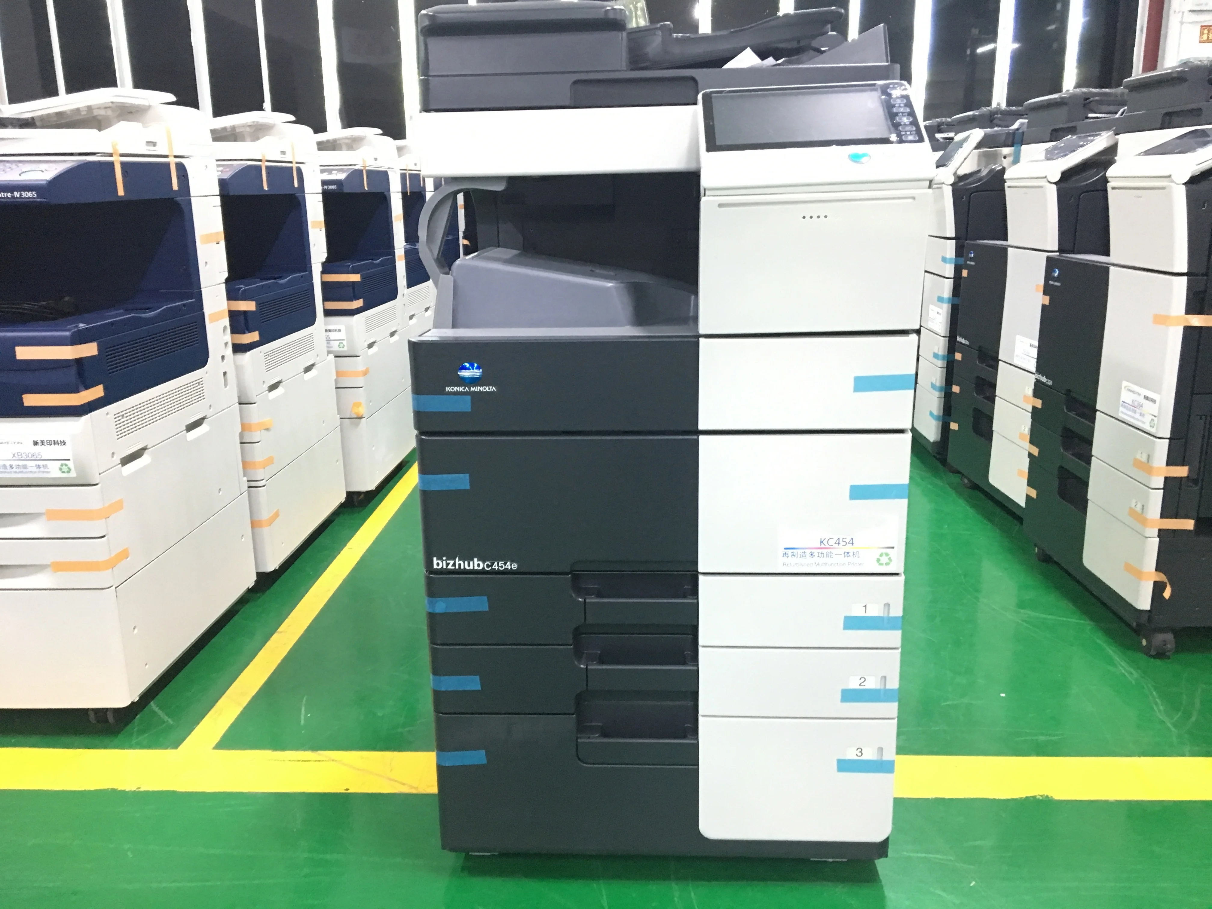 Refurbished Copier photocopy machine  konica minolta printer  for bizhub  C454e C554e  reconditioned Color copier