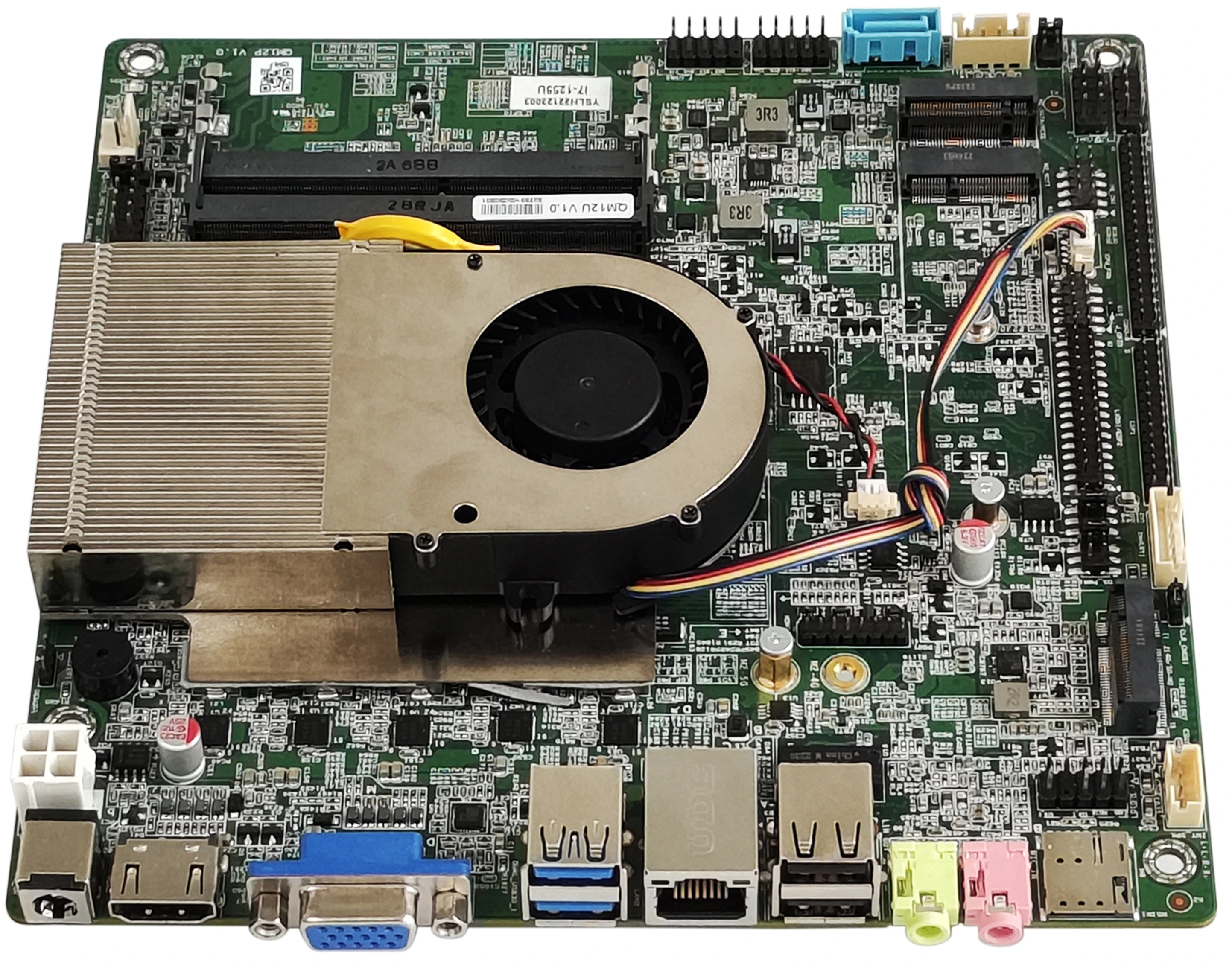 2025 Alder Lake12th Gen I3 I5 I7 Processor 6*USD2.0 2*USB 3.0 2* DDR4 MAX 64G DP LVDS M.2 WIFI BT Gaming Pc Motherboard with cpu