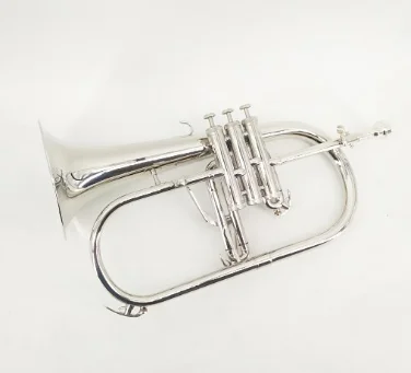 professional  Bb flugelhorn Nickel Plated  Popular Flugel horn