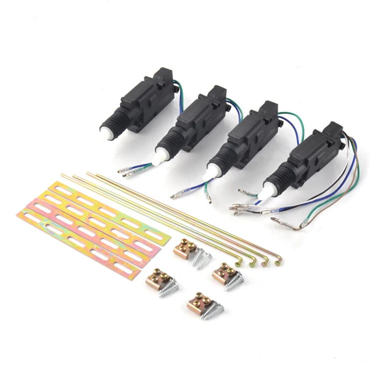 Car Central Locking System Door Lock Universal DC 2/5 Wires Car Door Lock Actuator Central Locking System
