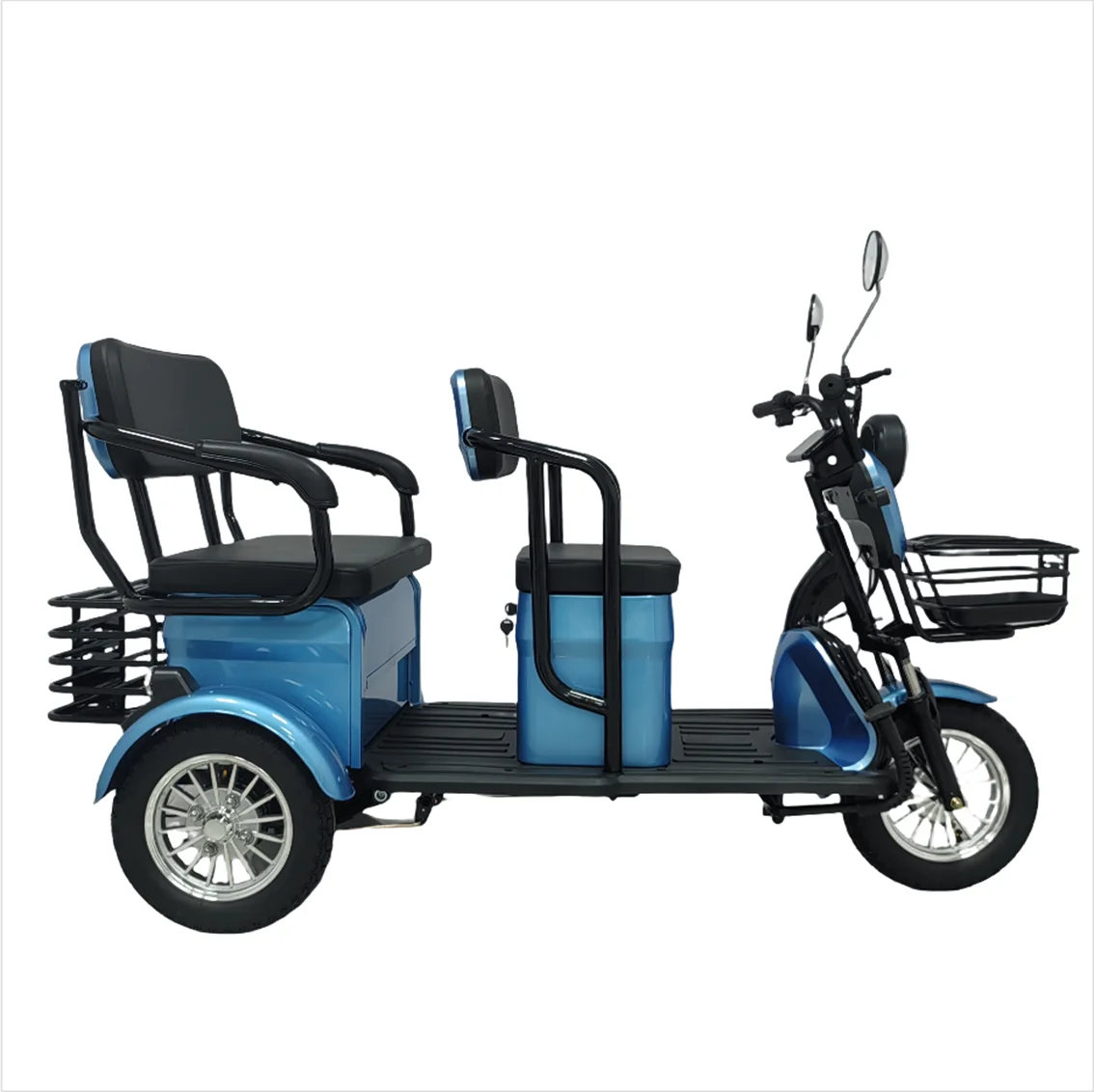 Hot-selling electric tricycle 300-10 with larger wheels suitable for everyone to travel electric tricycle