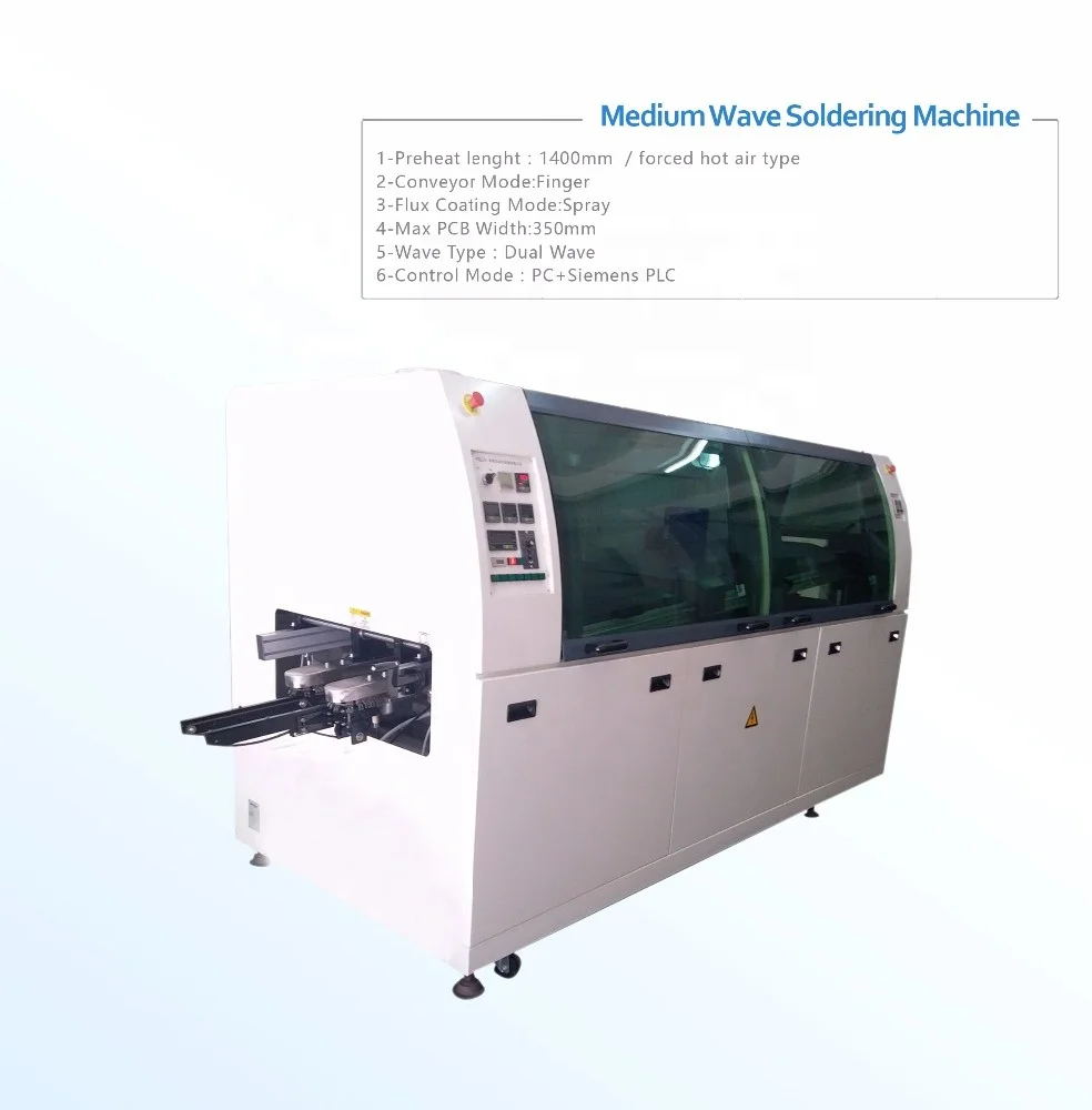 Lead free wave soldering machine