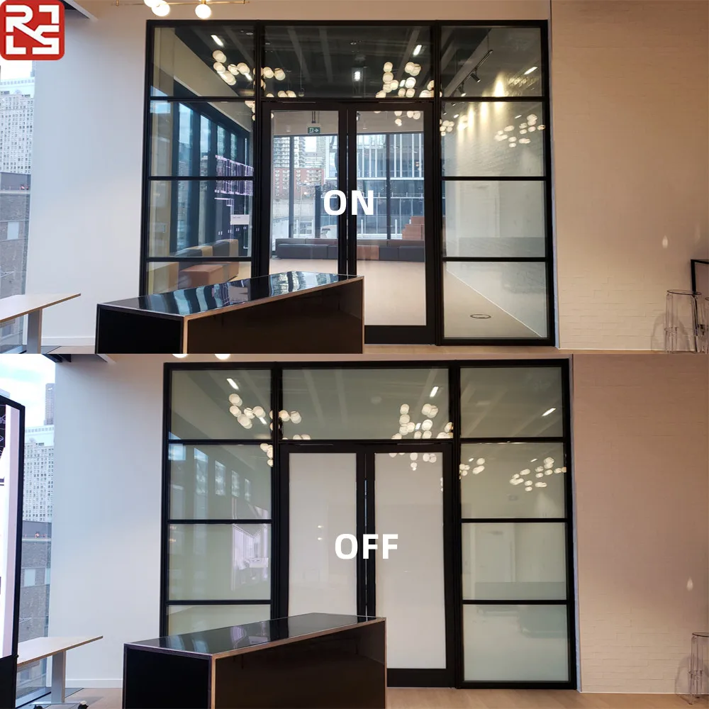 Dark Color,Black Color,White Color Electrochromic Window Film / Smart Glass Film with Self Adhesive