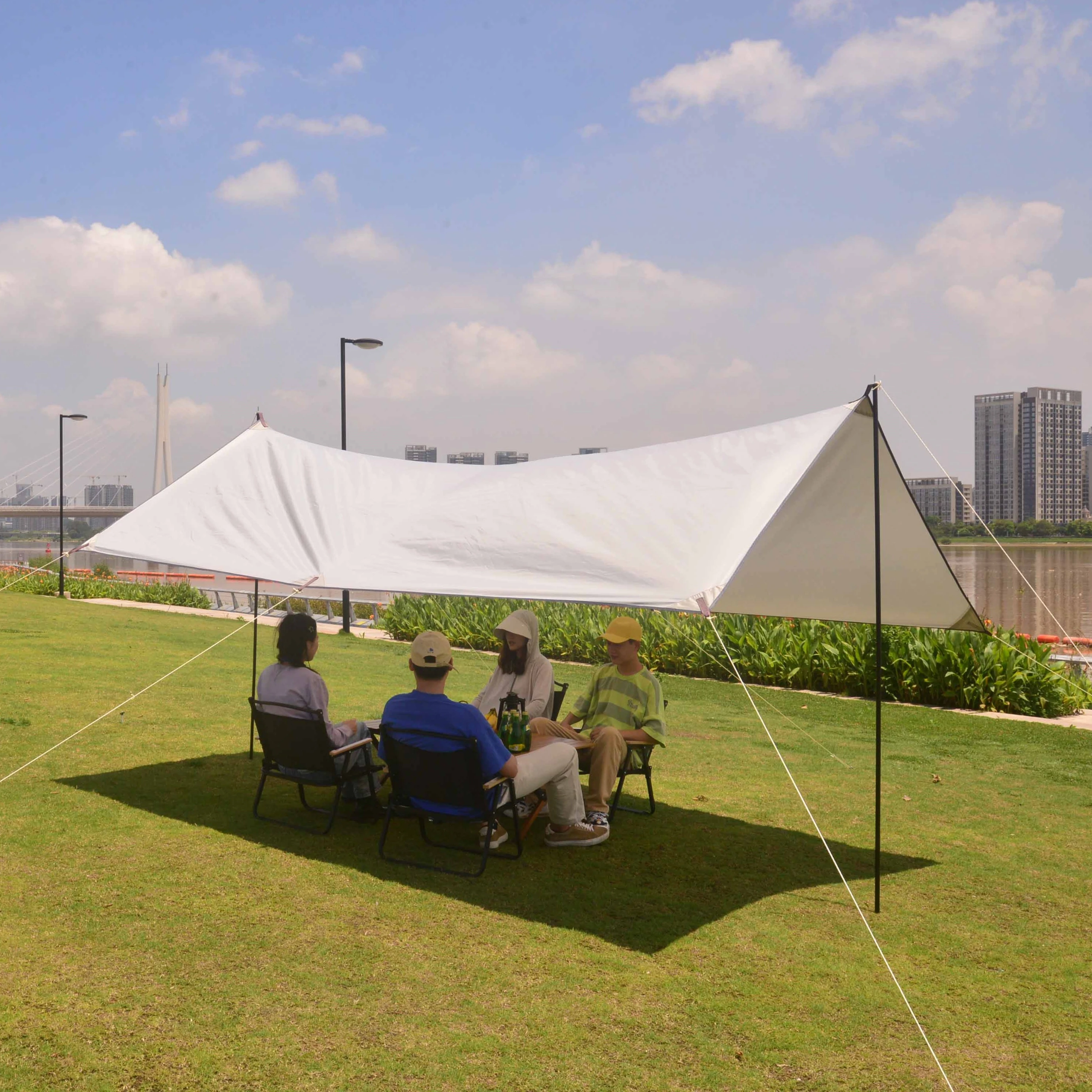 Sun Shade Beach Tent Outdoor Camping Waterproof Custom Beach Canopy Shade Tent