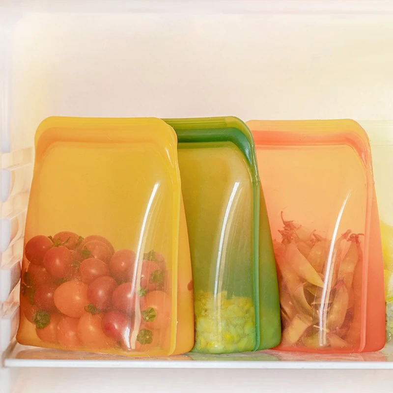 Portable Open Pill Pouch Silicone Pill Pouch Bags  With Food Grade Zip-Lock sStorage Bag Available Household Storage Bag