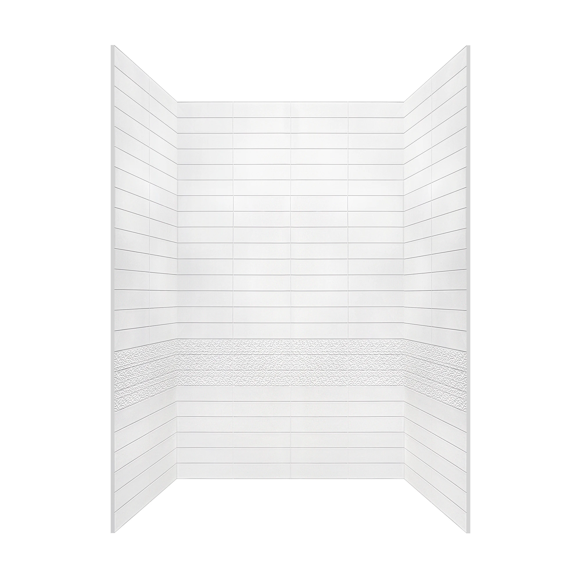 Hotel House Interior Bathroom Tiles Wall Board Luxury Firebrick Wear-resistant Carrara Marble Granite Tub Surround Shower Panels