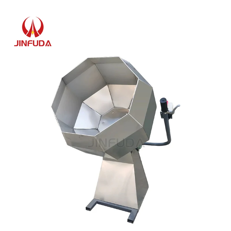 Better Nuts Roasting And Flavoring Machine/ Single Roller Seasoning Machine/ Seasoning Tumbler Banana Chips Flavoring Machine
