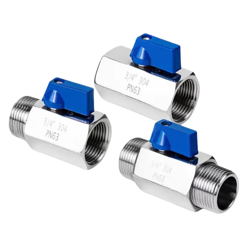 Oil and Gas Stainless Steel Mini Ball Valve  Compact Stainless Steel Mini Ball Valve