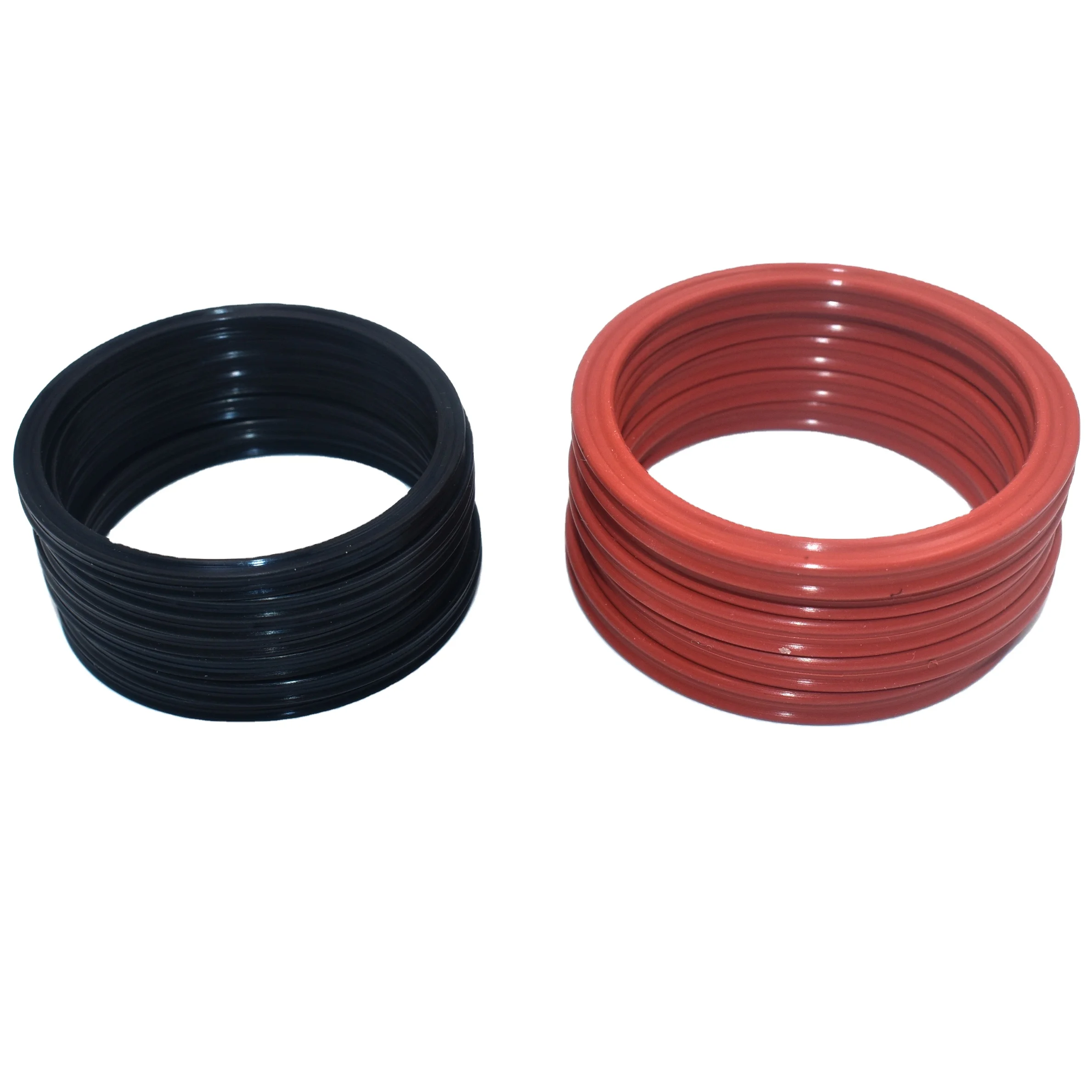Custom NBR/FKM Quad-ring Silicone Material X Shaped Seal