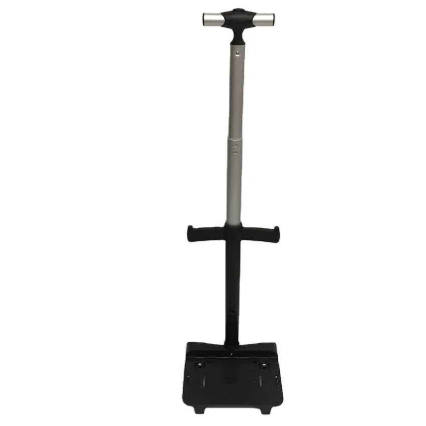 2024 New retractable backpack bag trolley cart with platform single rod trolley handle 14-16 inch