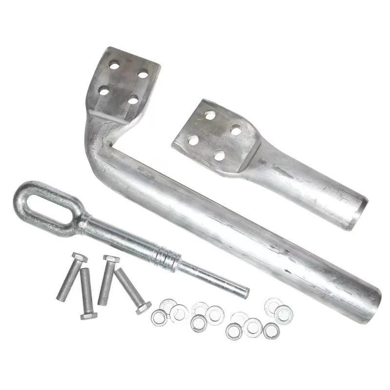 NY type strain clamp compression overhead power fittings strain clamp Hydraulic ny dead end tension clamp