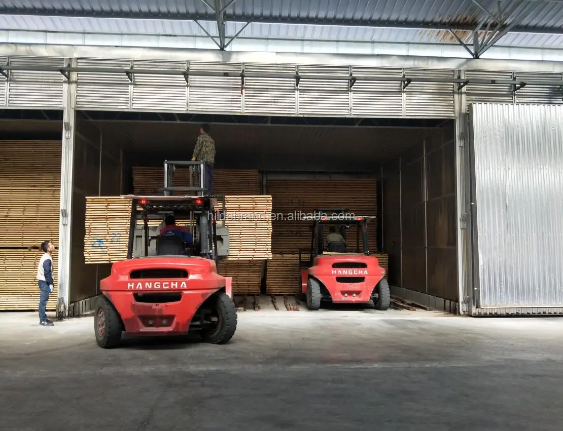 
100m3 wood drying equipment, kiln dryer, China-German joint venture 